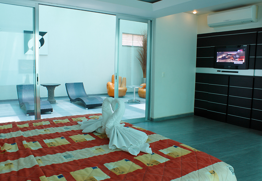 Suite de lujo en Querétaro con alberca privada