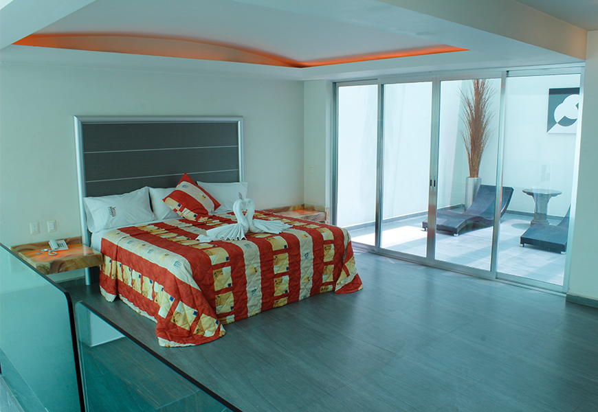 Suite de lujo en Querétaro con alberca privada